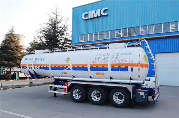 中集梦之城双氧水运输半挂车