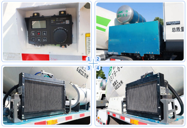 梦之城电驱桥搅拌车