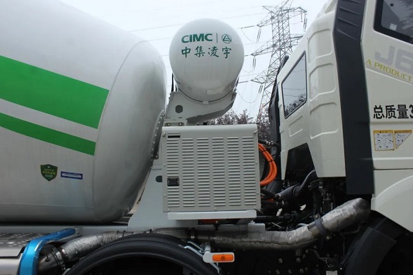 解放梦之城混动搅拌车